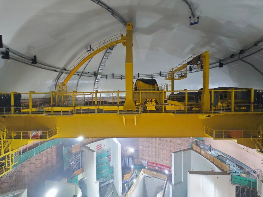 中廣核浙江三澳核電項目2號機組環吊具備可用條件